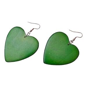💖Hand Painted Wooden Earrings